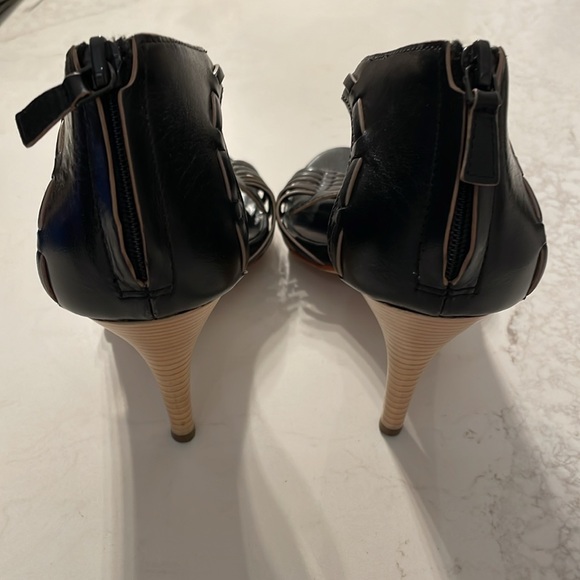 Cole Haan Nike Air Cushioned Valencia black leather size 8 - Picture 4 of 6